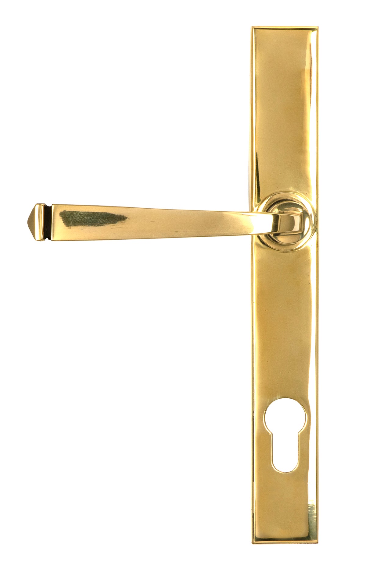 AVON SLIMLINE ESPAGNOLETTE LOCK 118x242x70 PBR - 46548 by MARCHES (ANVIL) ARCHITECTURAL HARDWARE