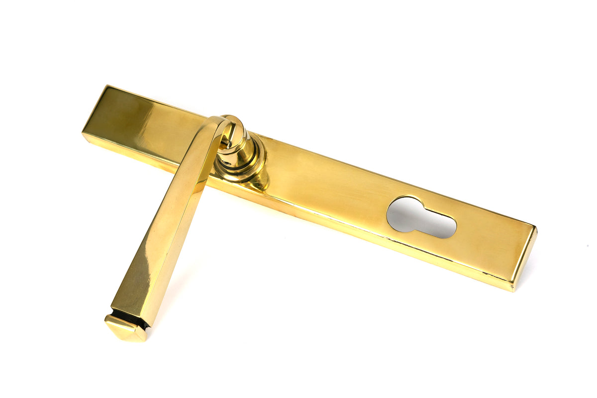 AVON SLIMLINE ESPAGNOLETTE LOCK 118x242x70 PBR - 46548 by MARCHES (ANVIL) ARCHITECTURAL HARDWARE