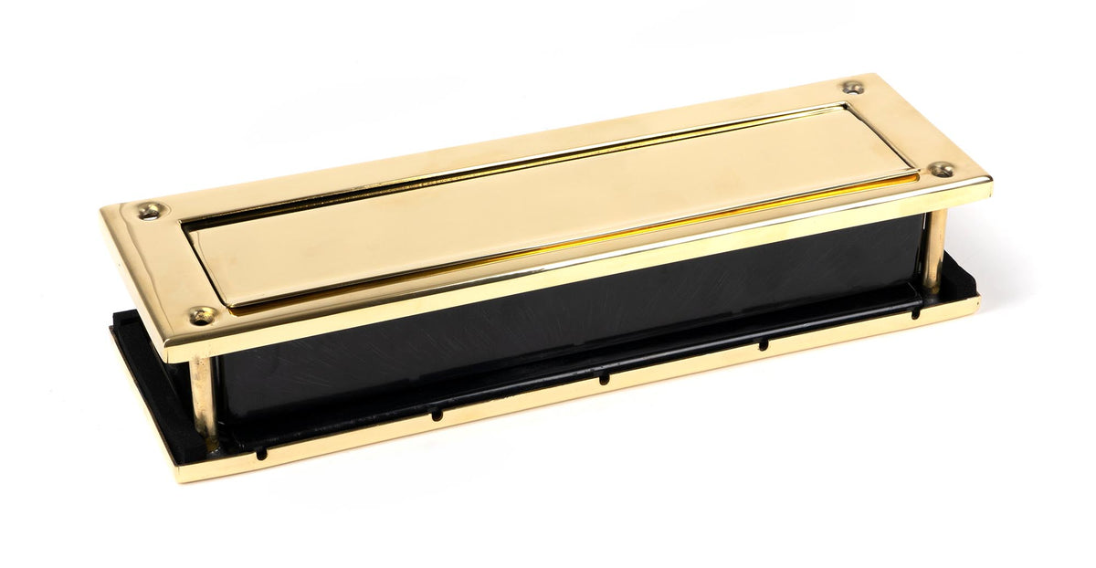 LETTERBOX TRADITIONAL 315x92x42-72 PBR - 46549 by MARCHES (ANVIL) ARCHITECTURAL HARDWARE