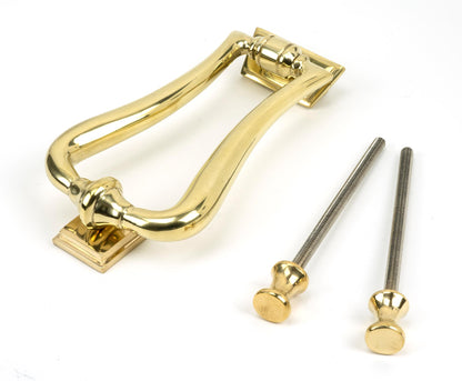 ART DECO DOOR KNOCKER 148x90x27 PBR - 46552 by MARCHES (ANVIL) ARCHITECTURAL HARDWARE