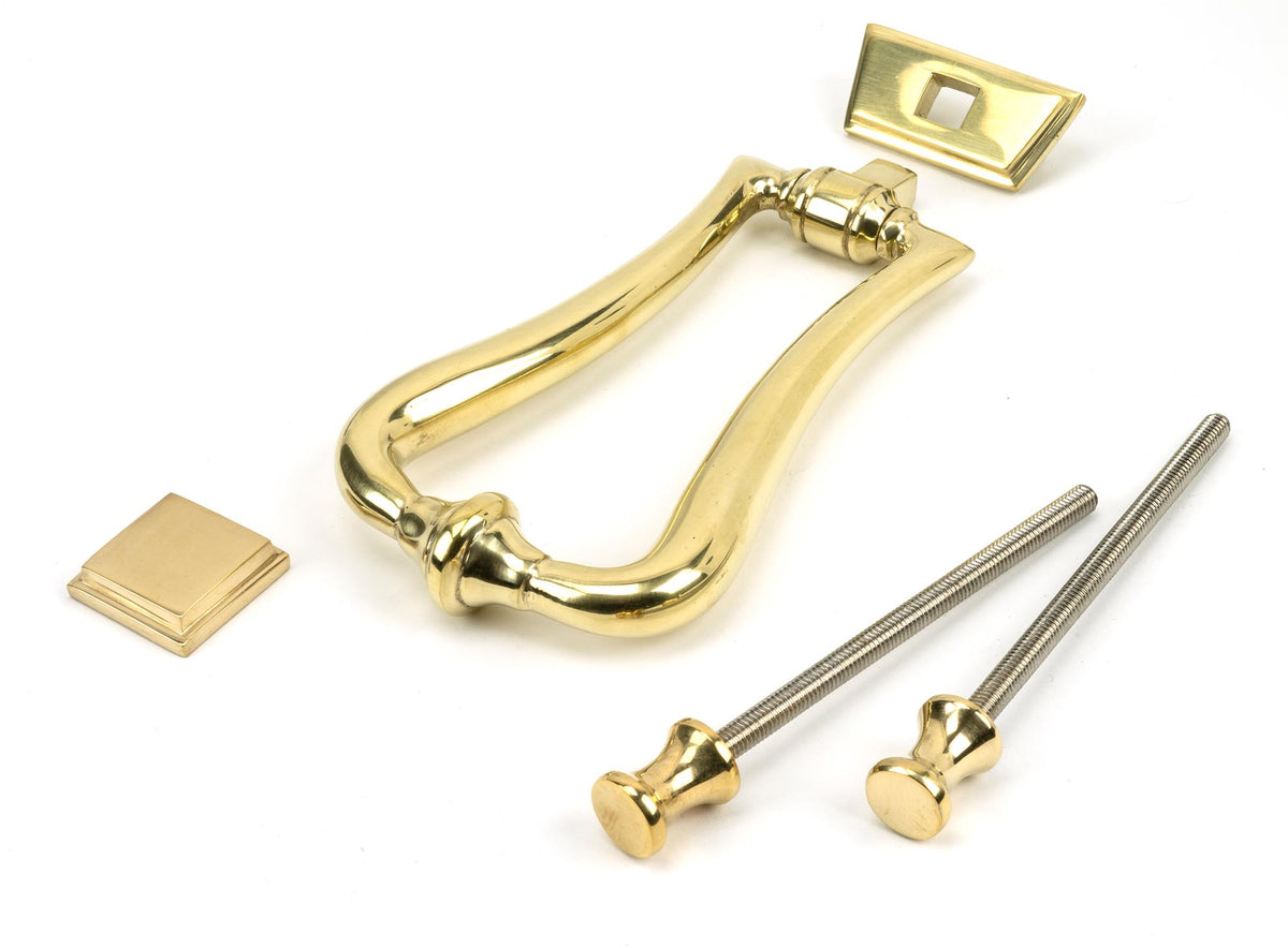 ART DECO DOOR KNOCKER 148x90x27 PBR - 46552 by MARCHES (ANVIL) ARCHITECTURAL HARDWARE