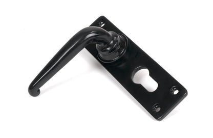 SMOOTH LEVER EURO LOCK 155x40x101 BLK - 46577 by MARCHES (ANVIL) ARCHITECTURAL HARDWARE