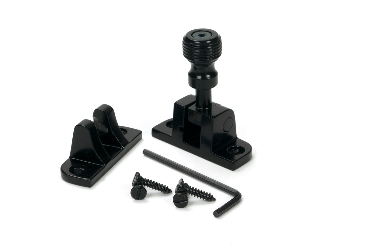 BEEHIVE BRIGHTON FASTENER RAD 55x41x25 BLK - 46602 by MARCHES (ANVIL) ARCHITECTURAL HARDWARE