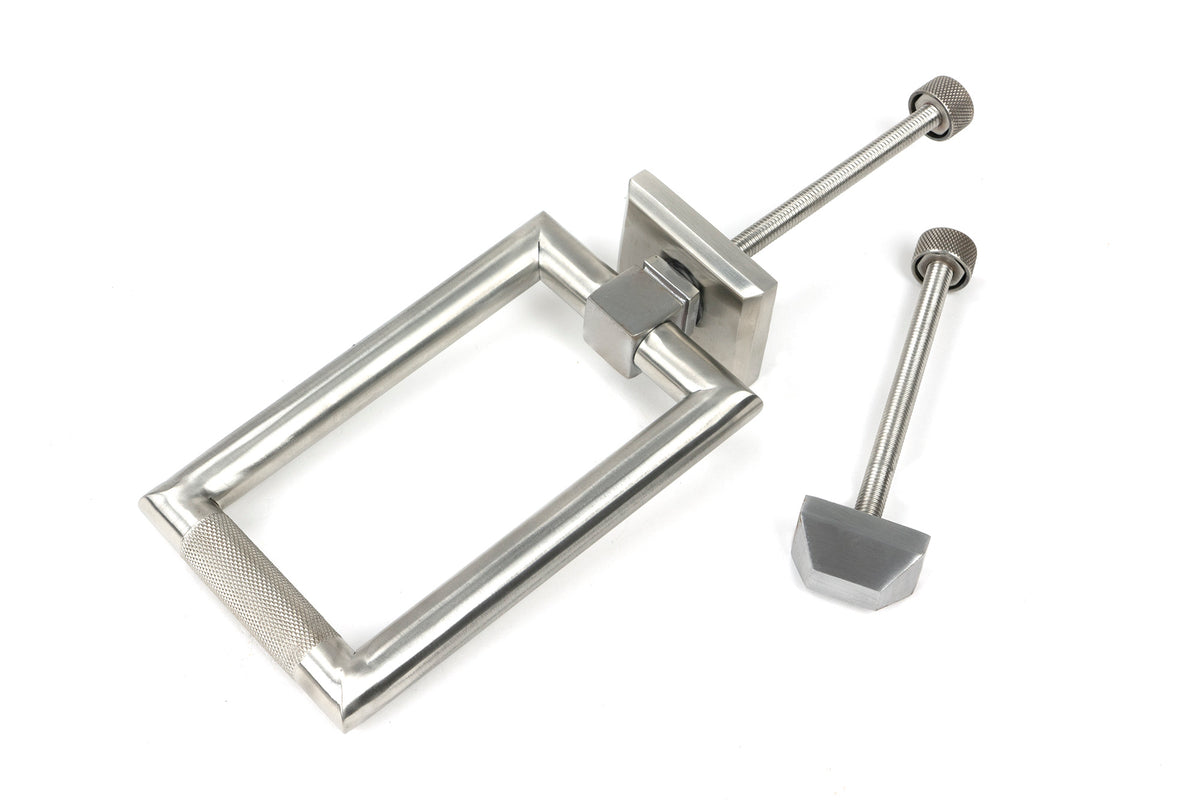 BROMPTON DOOR KNOCKER 145x90x36 SMA - 46653 by MARCHES (ANVIL) ARCHITECTURAL HARDWARE