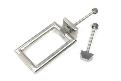 BROMPTON DOOR KNOCKER 145x90x36 SMA - 46653 by MARCHES (ANVIL) ARCHITECTURAL HARDWARE