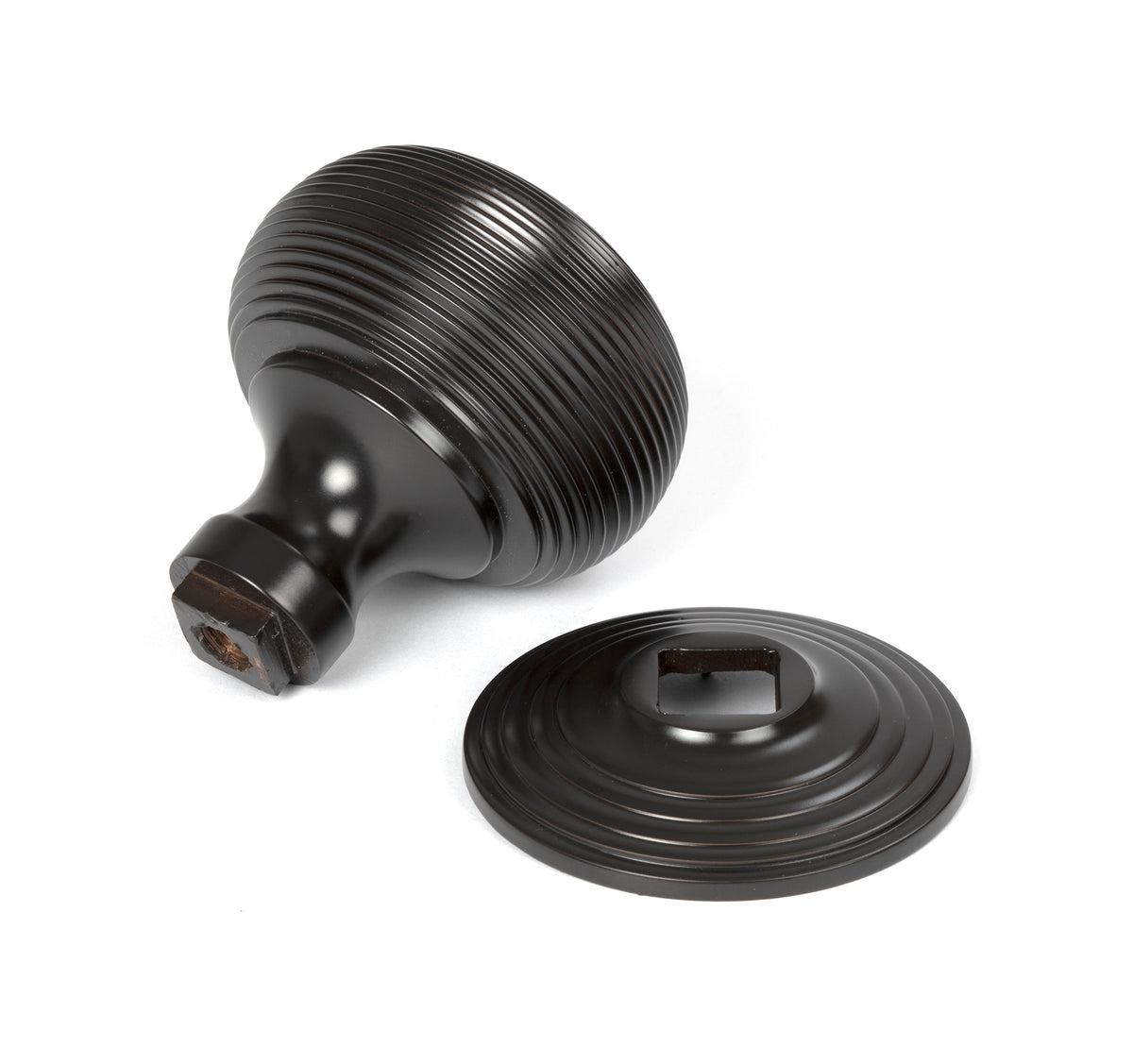 BEEHIVE CENTRE DOOR KNOB 80x96x80 AGBZ - 46657 by MARCHES (ANVIL) ARCHITECTURAL HARDWARE