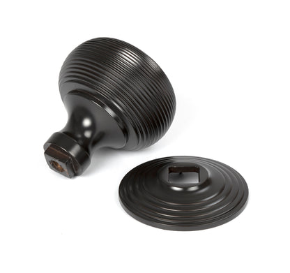 BEEHIVE CENTRE DOOR KNOB 80x96x80 AGBZ - 46657 by MARCHES (ANVIL) ARCHITECTURAL HARDWARE