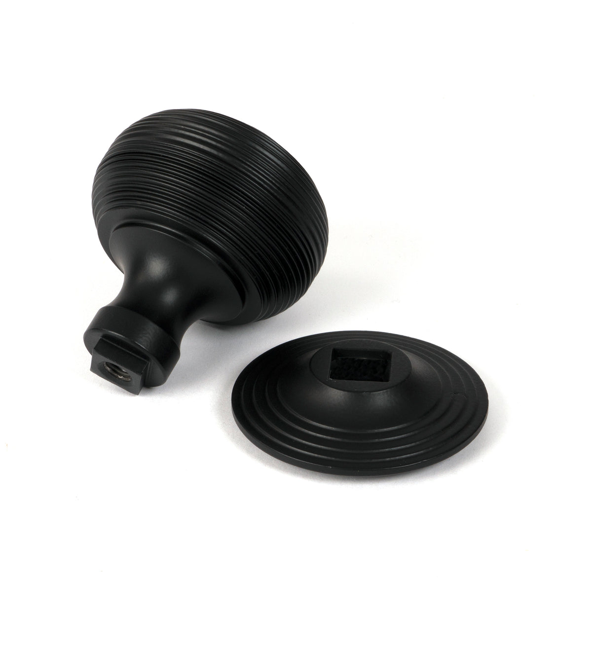 BEEHIVE CENTRE DOOR KNOB D80 MBK - 46660 by MARCHES (ANVIL) ARCHITECTURAL HARDWARE