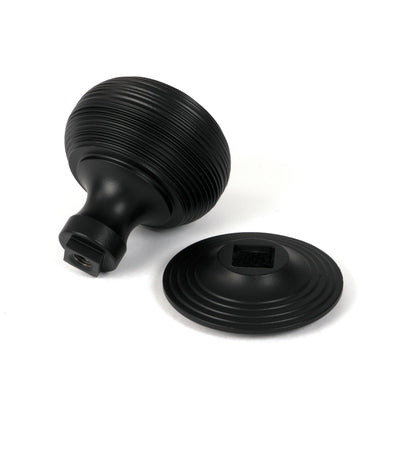 BEEHIVE CENTRE DOOR KNOB D80 MBK - 46660 by MARCHES (ANVIL) ARCHITECTURAL HARDWARE