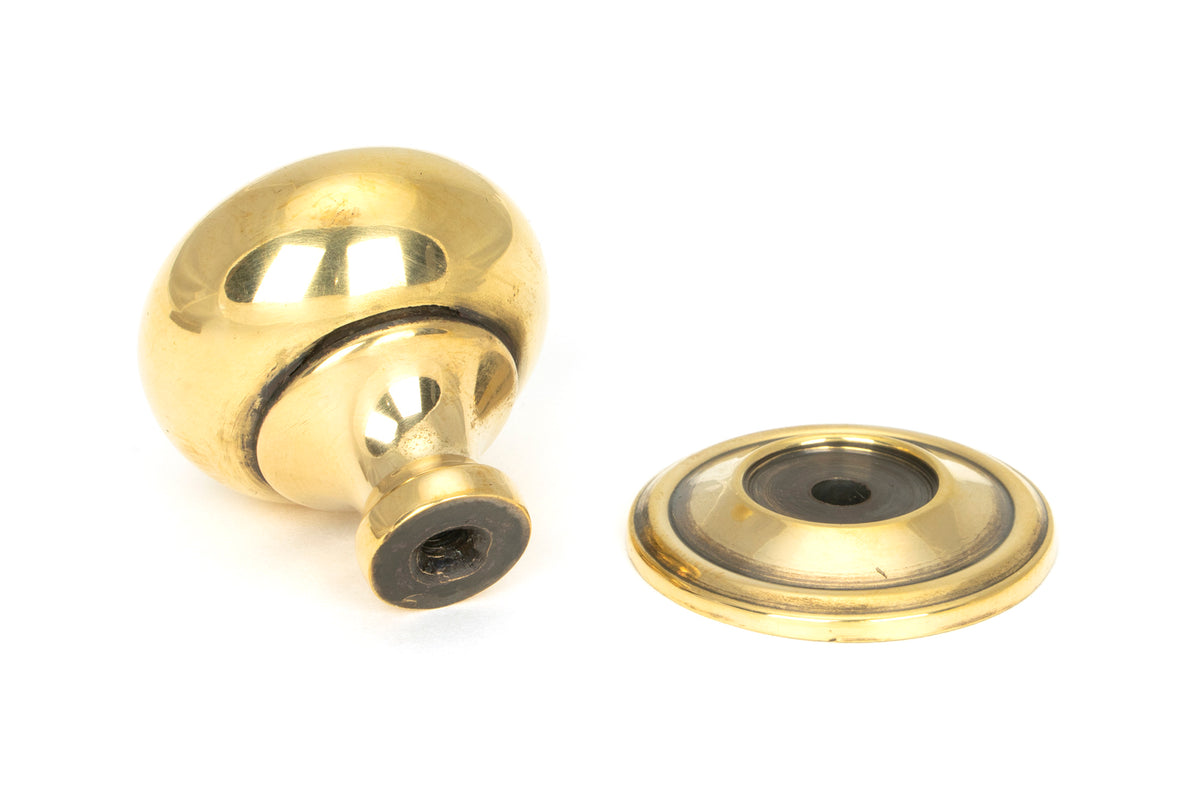 MUSHROOM CABINET KNOB 32x36 AGBR - 46723 by MARCHES (ANVIL) ARCHITECTURAL HARDWARE