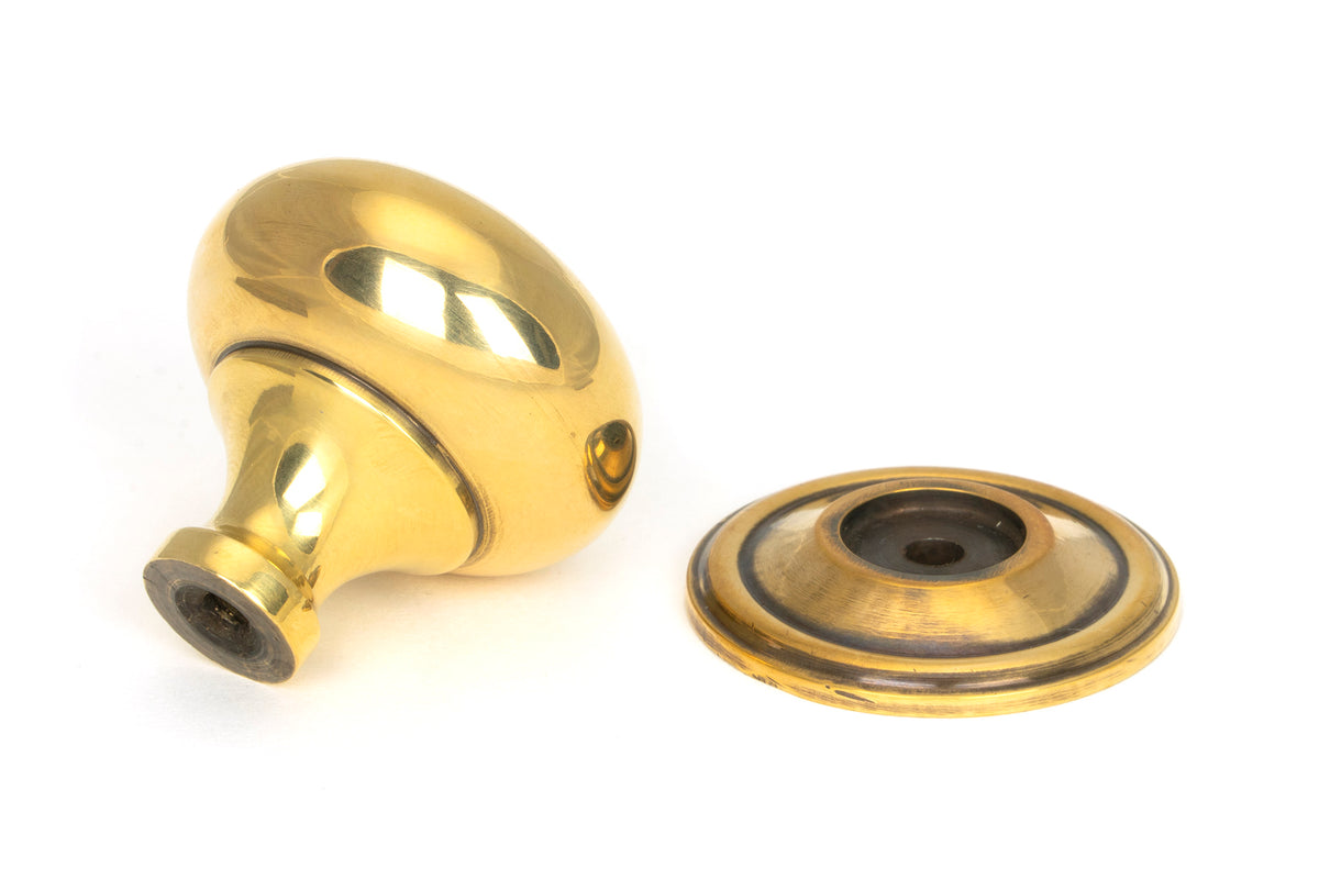 MUSHROOM CABINET KNOB 39x40 AGBR - 46724 by MARCHES (ANVIL) ARCHITECTURAL HARDWARE