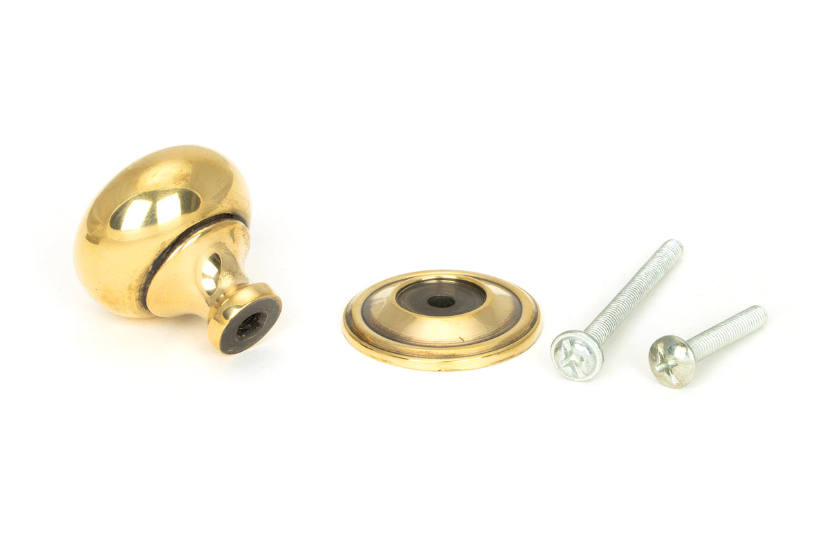 MUSHROOM CABINET KNOB 39x40 AGBR - 46724 by MARCHES (ANVIL) ARCHITECTURAL HARDWARE