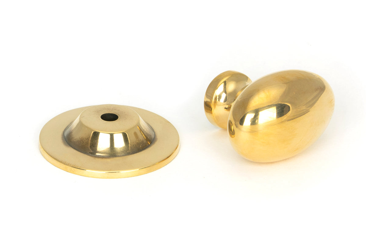 OVAL CABINET KNOB 40x27x40x43 AGBR - 46726 by MARCHES (ANVIL) ARCHITECTURAL HARDWARE