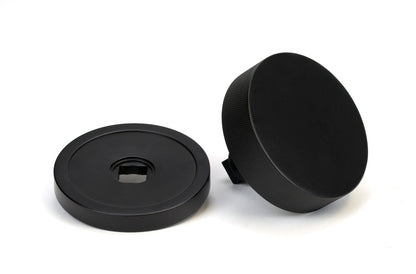 BROMPTON CENTRE DOOR KNOB PLAIN 90x70 MBK - 46758 by MARCHES (ANVIL) ARCHITECTURAL HARDWARE
