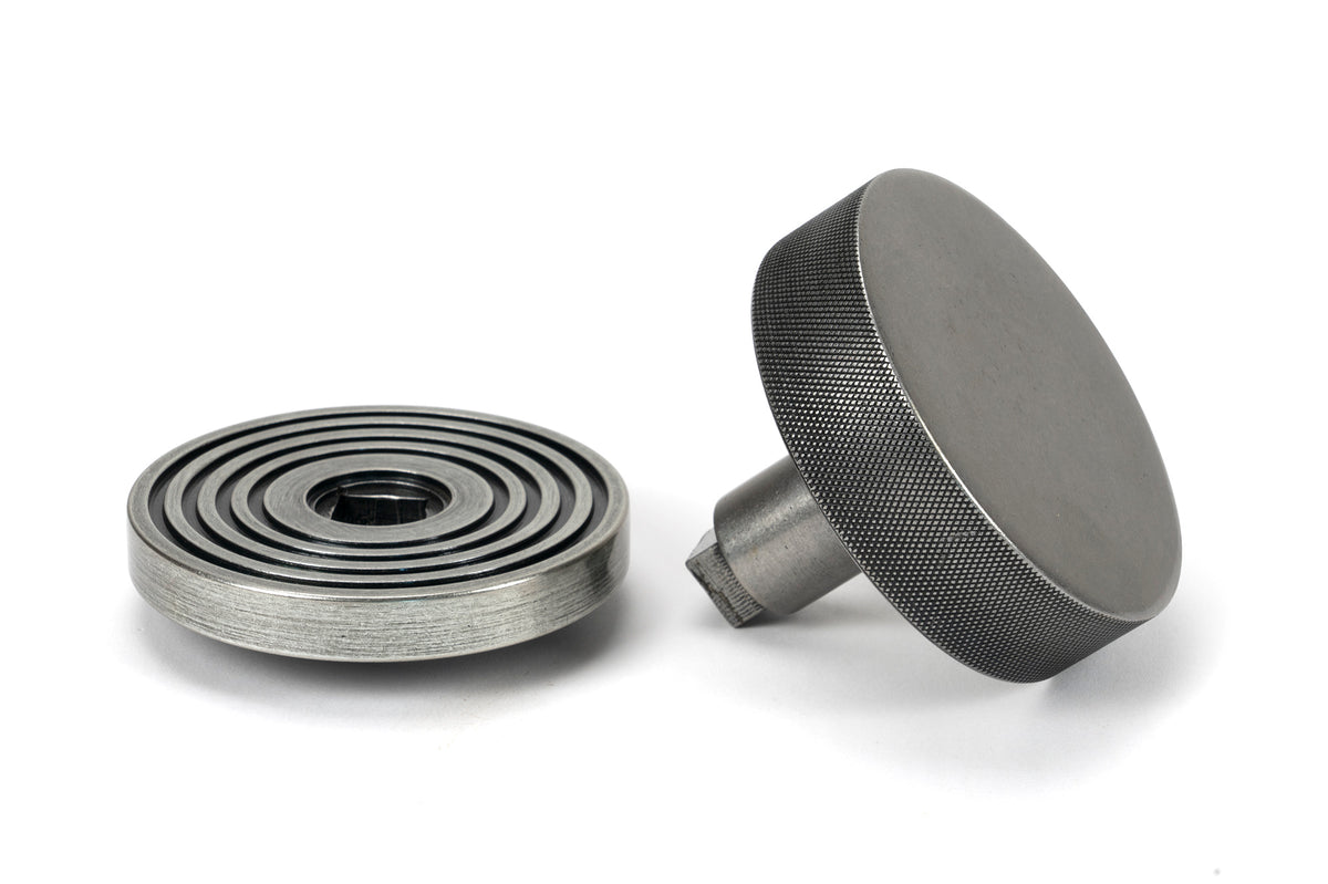 BROMPTON CENTRE DOOR KNOB BEEHIVE 90x70 PEW - 46764 by MARCHES (ANVIL) ARCHITECTURAL HARDWARE