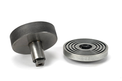BROMPTON CENTRE DOOR KNOB BEEHIVE 90x70 PEW - 46764 by MARCHES (ANVIL) ARCHITECTURAL HARDWARE