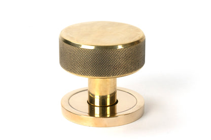 BROMPTON MORTICE/RIM KNOB PLAIN 63x54x22 AGBR - 46774 by MARCHES (ANVIL) ARCHITECTURAL HARDWARE