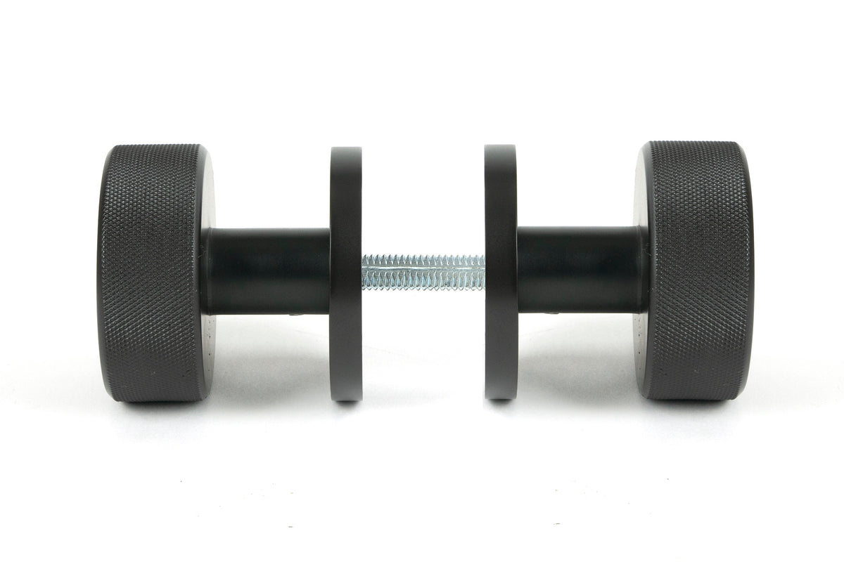 BROMPTON MORTICE/RIM KNOB PLAIN 63x54x22 AGBZ - 46786 by MARCHES (ANVIL) ARCHITECTURAL HARDWARE