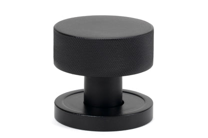 BROMPTON MORTICE/RIM KNOB PLAIN 63x54x22 MBK - 46798 by MARCHES (ANVIL) ARCHITECTURAL HARDWARE