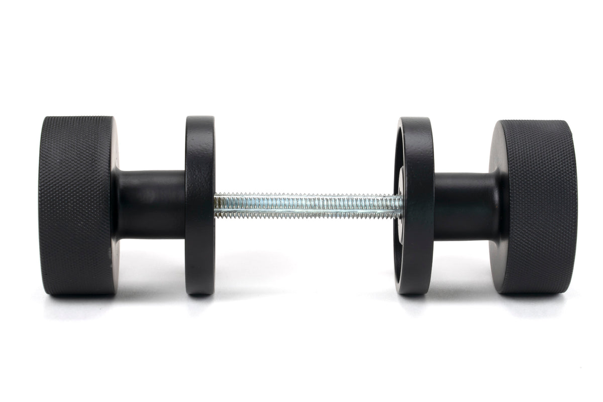BROMPTON MORTICE/RIM KNOB PLAIN 63x54x22 MBK - 46798 by MARCHES (ANVIL) ARCHITECTURAL HARDWARE