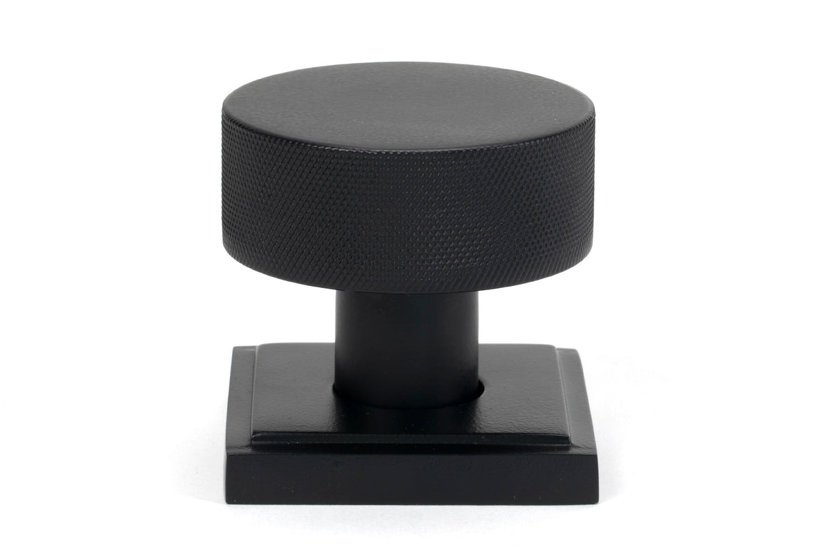 BROMPTON MORTICE/RIM KNOB SQUARE 63x54x22 MBK - 46801 by MARCHES (ANVIL) ARCHITECTURAL HARDWARE