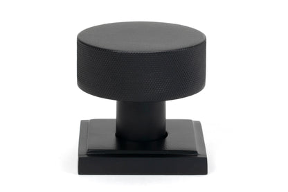 BROMPTON MORTICE/RIM KNOB SQUARE 63x54x22 MBK - 46801 by MARCHES (ANVIL) ARCHITECTURAL HARDWARE