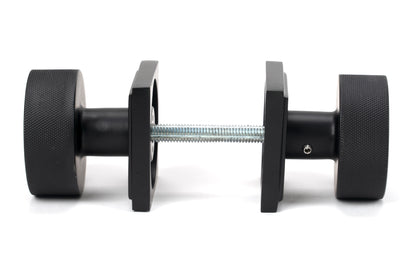 BROMPTON MORTICE/RIM KNOB SQUARE 63x54x22 MBK - 46801 by MARCHES (ANVIL) ARCHITECTURAL HARDWARE