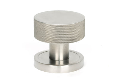 BROMPTON MORTICE/RIM KNOB PLAIN 63x54x22 SMA - 46810 by MARCHES (ANVIL) ARCHITECTURAL HARDWARE