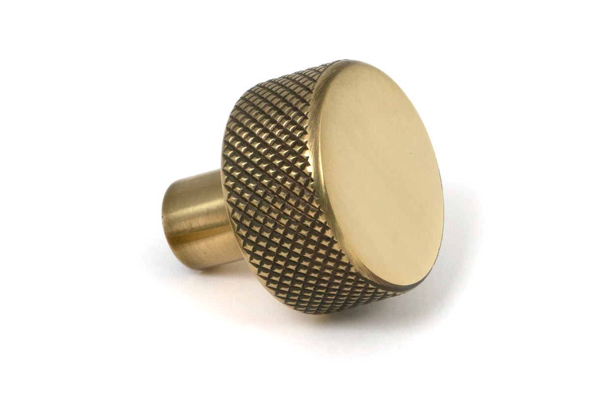 BROMPTON CABINET KNOB NOROSE 25x25 AGBR - 46815 by MARCHES (ANVIL) ARCHITECTURAL HARDWARE