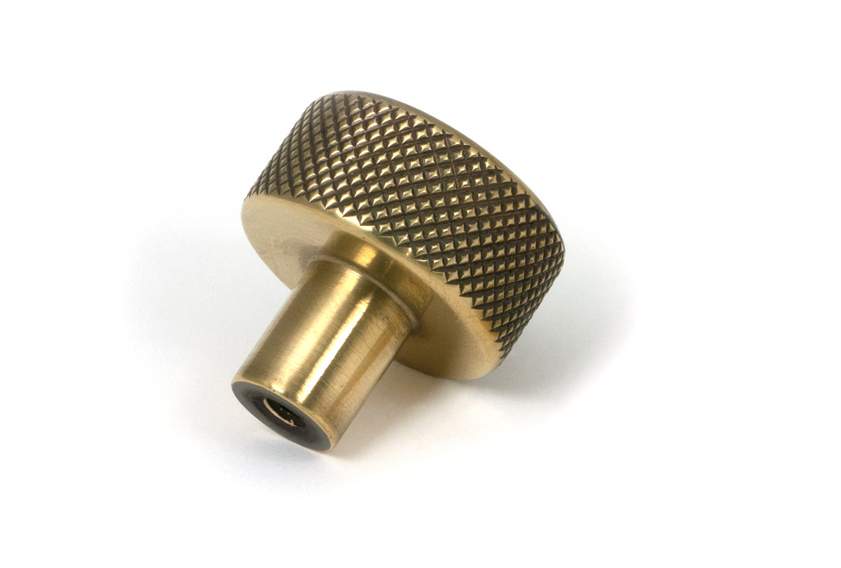 BROMPTON CABINET KNOB NOROSE 25x25 AGBR - 46815 by MARCHES (ANVIL) ARCHITECTURAL HARDWARE