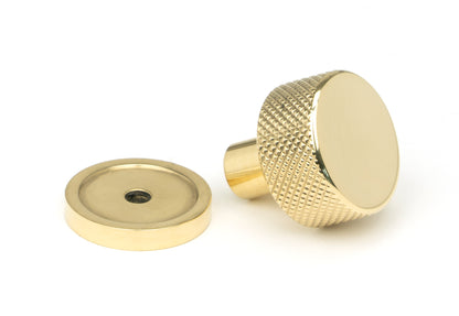BROMPTON CABINET KNOB PLAIN 25x25 PBR - 46816 by MARCHES (ANVIL) ARCHITECTURAL HARDWARE