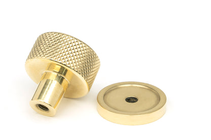 BROMPTON CABINET KNOB PLAIN 25x25 PBR - 46816 by MARCHES (ANVIL) ARCHITECTURAL HARDWARE
