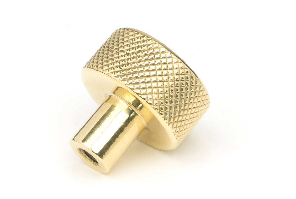 BROMPTON CABINET KNOB NOROSE 25x25 PBR - 46820 by MARCHES (ANVIL) ARCHITECTURAL HARDWARE