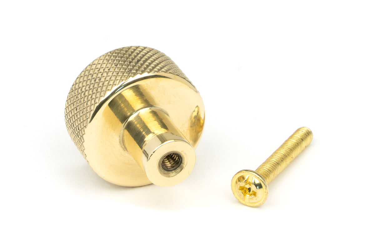 BROMPTON CABINET KNOB NOROSE 25x25 PBR - 46820 by MARCHES (ANVIL) ARCHITECTURAL HARDWARE