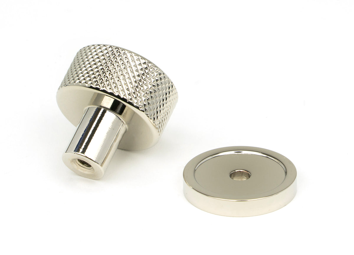 BROMPTON CABINET KNOB PLAIN 25x25 PNP - 46822 by MARCHES (ANVIL) ARCHITECTURAL HARDWARE