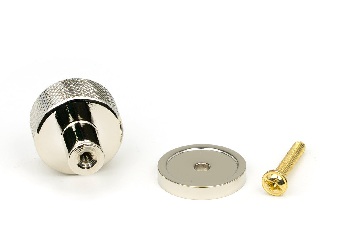 BROMPTON CABINET KNOB PLAIN 25x25 PNP - 46822 by MARCHES (ANVIL) ARCHITECTURAL HARDWARE