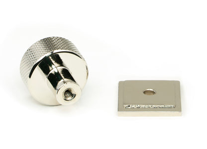 BROMPTON CABINET KNOB SQUARE 25x25 PNP - 46825 by MARCHES (ANVIL) ARCHITECTURAL HARDWARE
