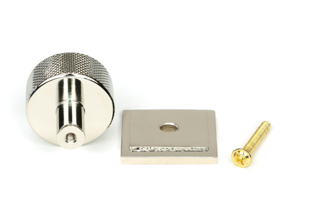 BROMPTON CABINET KNOB SQUARE 25x25 PNP - 46825 by MARCHES (ANVIL) ARCHITECTURAL HARDWARE