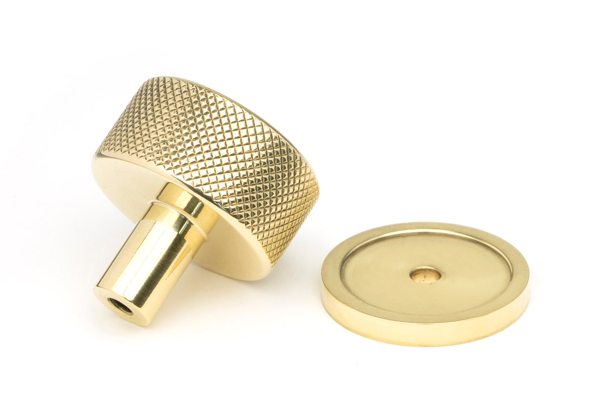 BROMPTON CABINET KNOB PLAIN 32x32 PBR - 46828 by MARCHES (ANVIL) ARCHITECTURAL HARDWARE