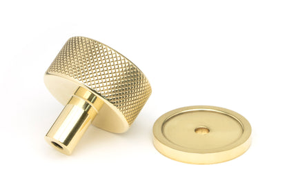 BROMPTON CABINET KNOB PLAIN 32x32 PBR - 46828 by MARCHES (ANVIL) ARCHITECTURAL HARDWARE