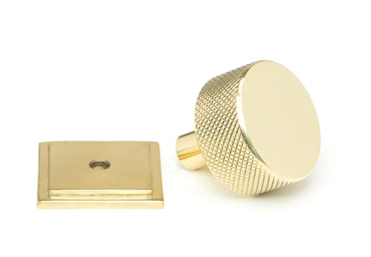 BROMPTON CABINET KNOB SQUARE 32x32 PBR - 46836 by MARCHES (ANVIL) ARCHITECTURAL HARDWARE