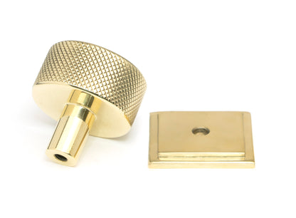 BROMPTON CABINET KNOB SQUARE 32x32 PBR - 46836 by MARCHES (ANVIL) ARCHITECTURAL HARDWARE