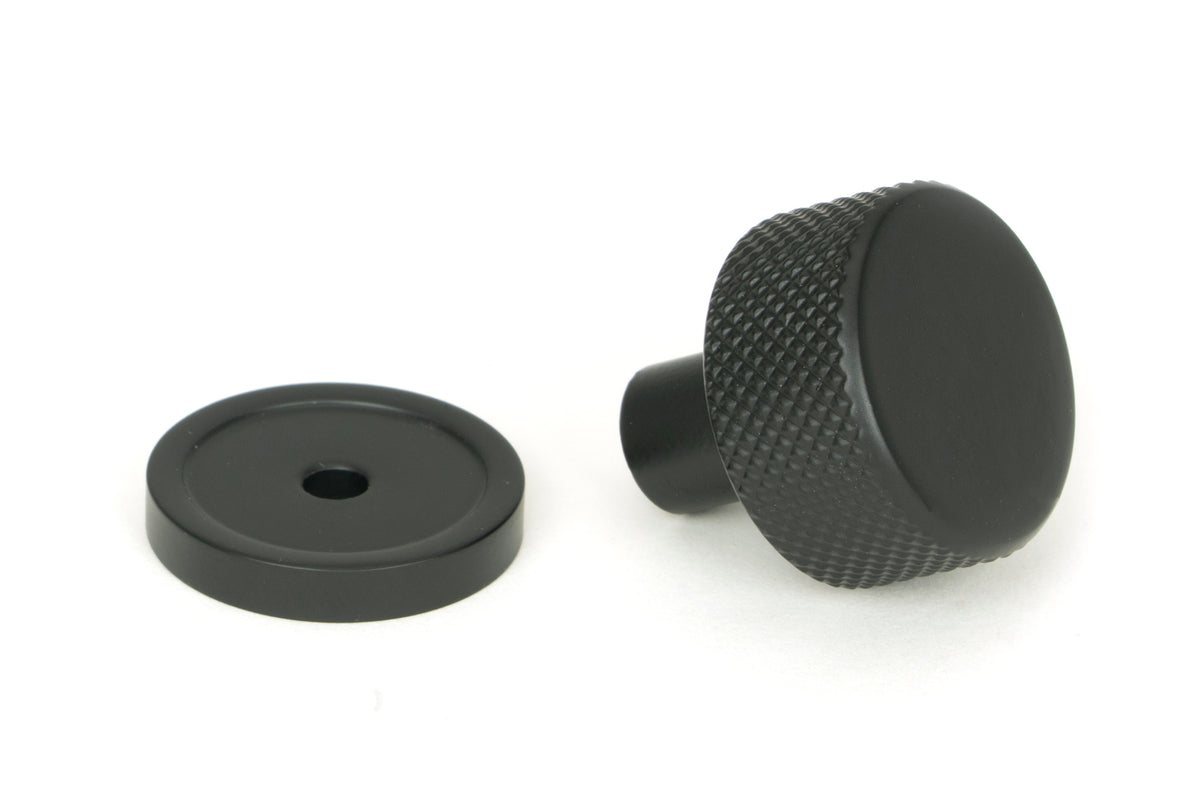 BROMPTON CABINET KNOB PLAIN 25x25 MBK - 46838 by MARCHES (ANVIL) ARCHITECTURAL HARDWARE