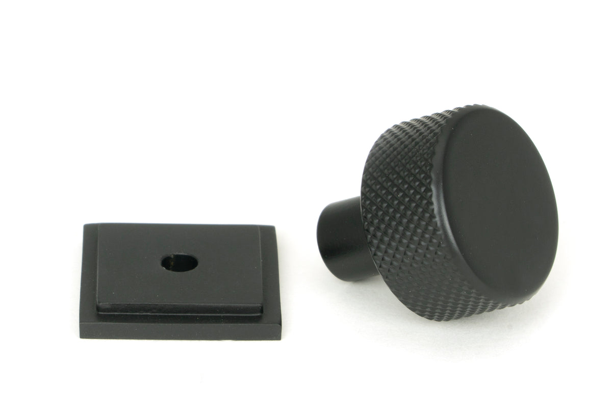 BROMPTON CABINET KNOB SQUARE 25x25 MBK - 46841 by MARCHES (ANVIL) ARCHITECTURAL HARDWARE
