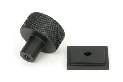 BROMPTON CABINET KNOB SQUARE 25x25 MBK - 46841 by MARCHES (ANVIL) ARCHITECTURAL HARDWARE