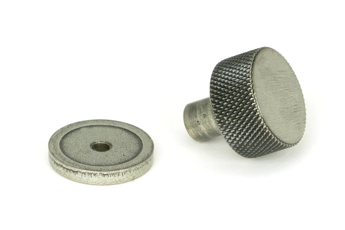 BROMPTON CABINET KNOB PLAIN 25x25 PEW - 46842 by MARCHES (ANVIL) ARCHITECTURAL HARDWARE