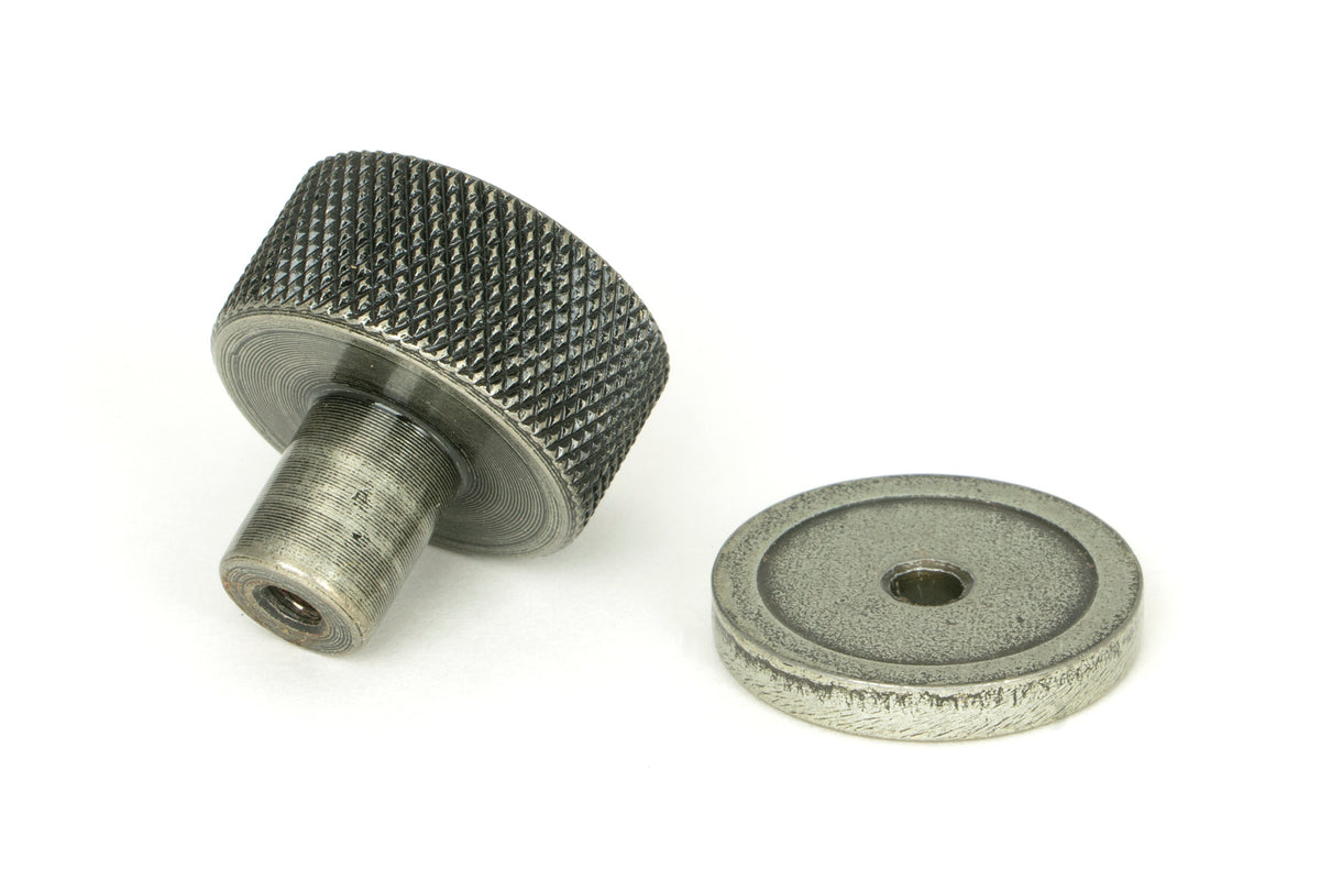 BROMPTON CABINET KNOB PLAIN 25x25 PEW - 46842 by MARCHES (ANVIL) ARCHITECTURAL HARDWARE