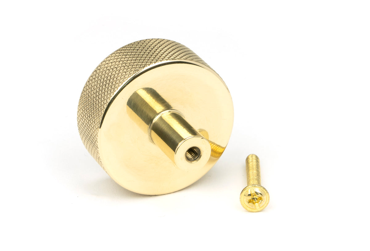 BROMPTON CABINET KNOB NOROSE 38x32 PBR - 46844 by MARCHES (ANVIL) ARCHITECTURAL HARDWARE