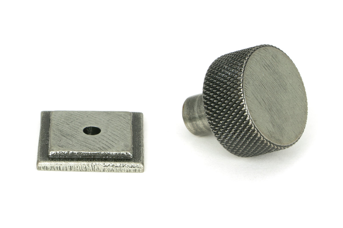BROMPTON CABINET KNOB SQUARE 25x25 PEW - 46845 by MARCHES (ANVIL) ARCHITECTURAL HARDWARE