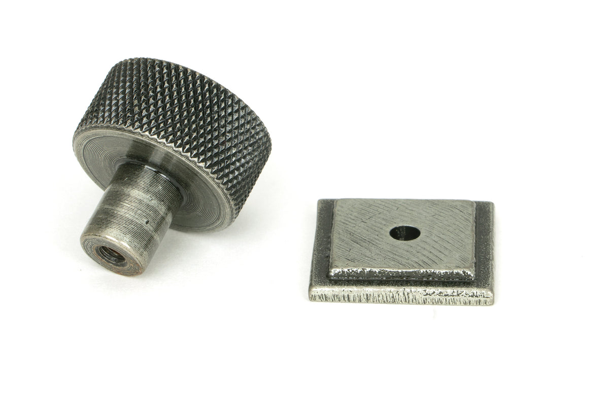 BROMPTON CABINET KNOB SQUARE 25x25 PEW - 46845 by MARCHES (ANVIL) ARCHITECTURAL HARDWARE